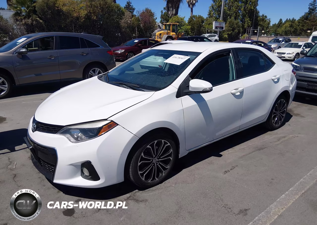 2015 Toyota Corolla S Plus VIN:5YFBURHE3FP364963 - 2