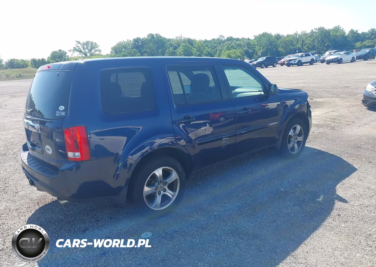 2013 Honda Pilot Ex-L VIN:5FNYF3H5XDB032254 - 4