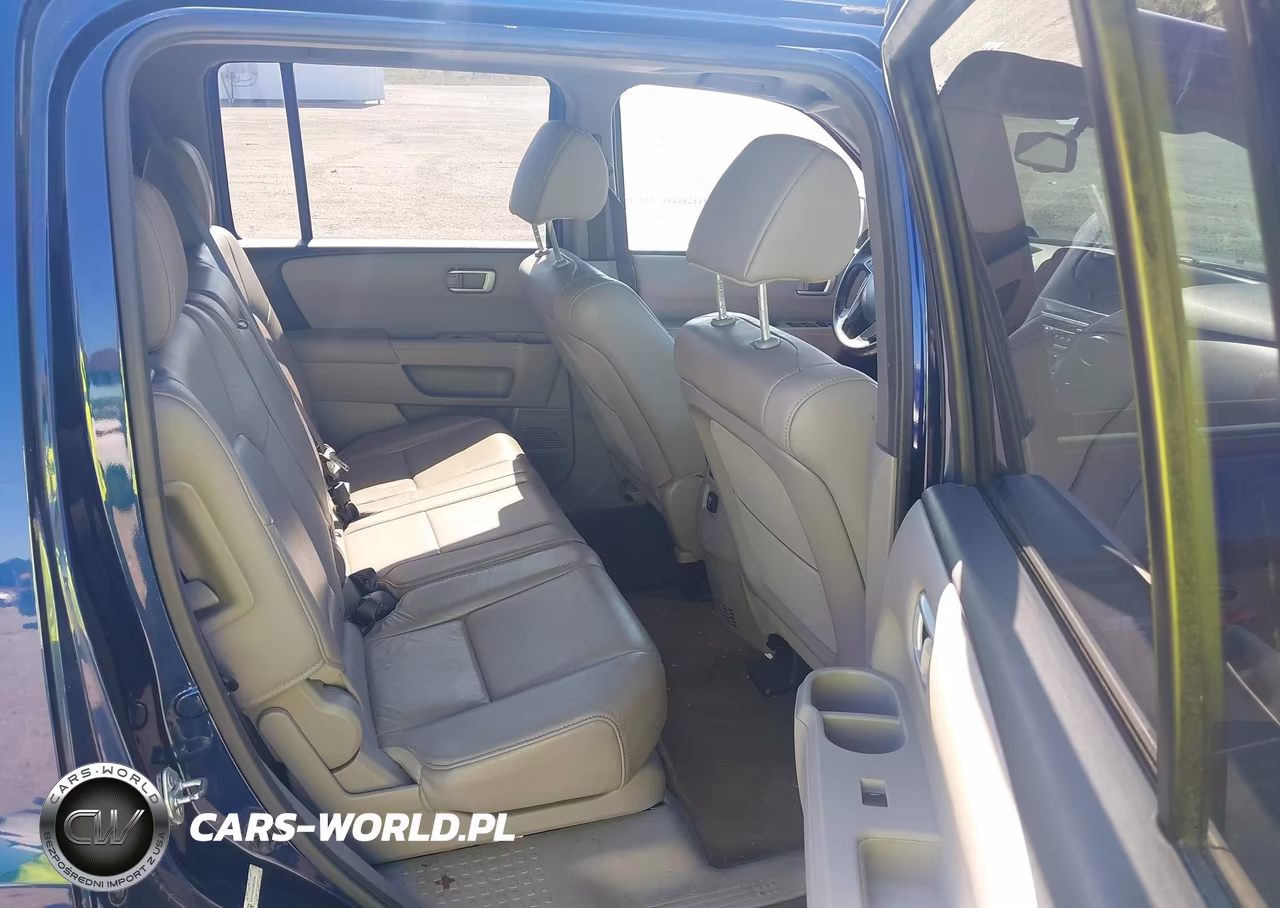 2013 Honda Pilot Ex-L VIN:5FNYF3H5XDB032254 - 8