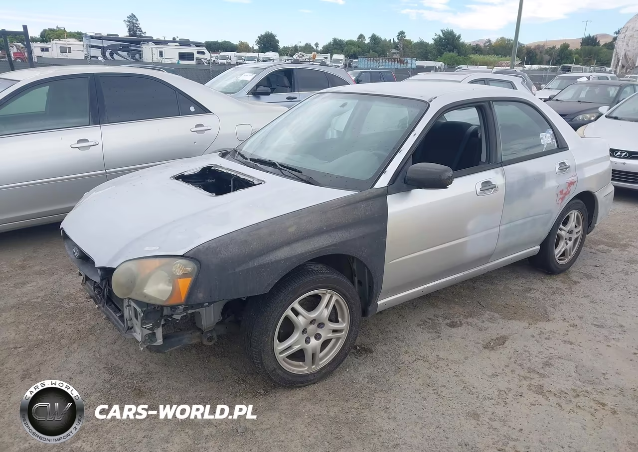 2004 Subaru Impreza Wrx VIN:JF1GD29694G508931 - 2