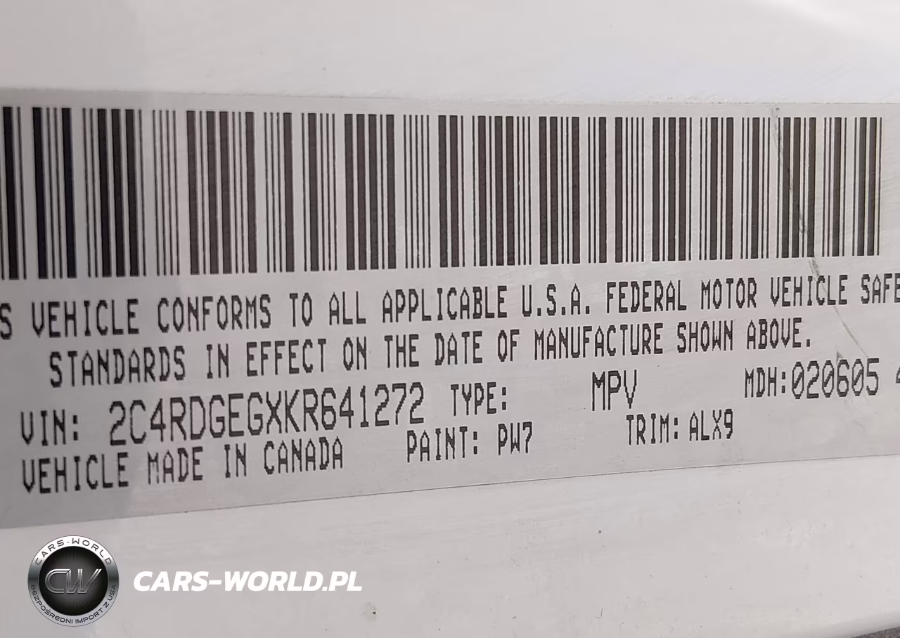 2019 Dodge Grand Caravan Gt VIN:2C4RDGEGXKR641272 - 9