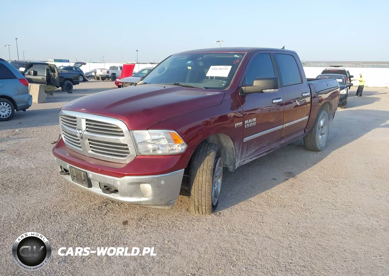 2017 Ram 1500 Lone Star 4X4 5'7 Box VIN:1C6RR7LT8HS627502 - 2