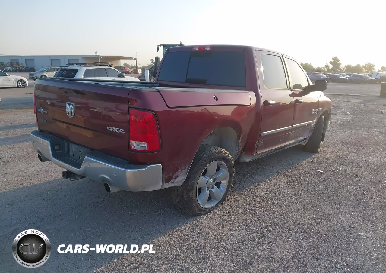 2017 Ram 1500 Lone Star 4X4 5'7 Box VIN:1C6RR7LT8HS627502 - 4