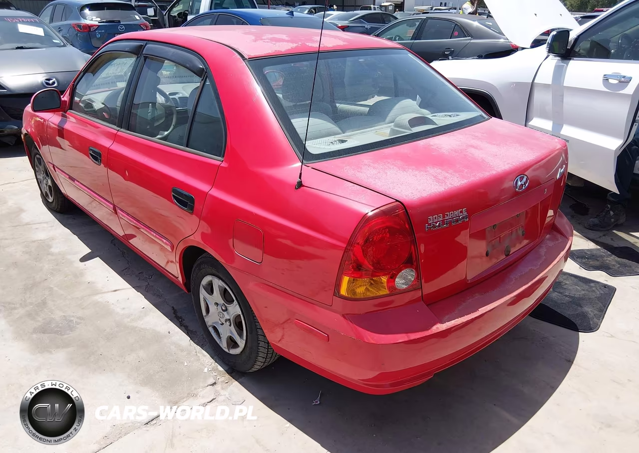 2003 Hyundai Accent Gl VIN:KMHCG45C63U466723 - 3
