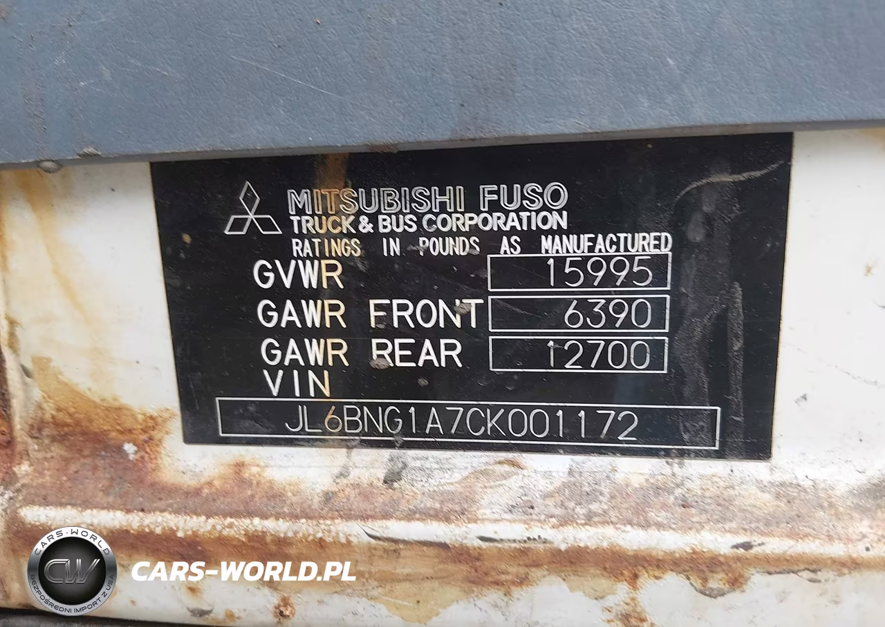 2012 Mitsubishi Fuso Truck Fe Fec72S VIN:JL6BNG1A7CK001172 - 8