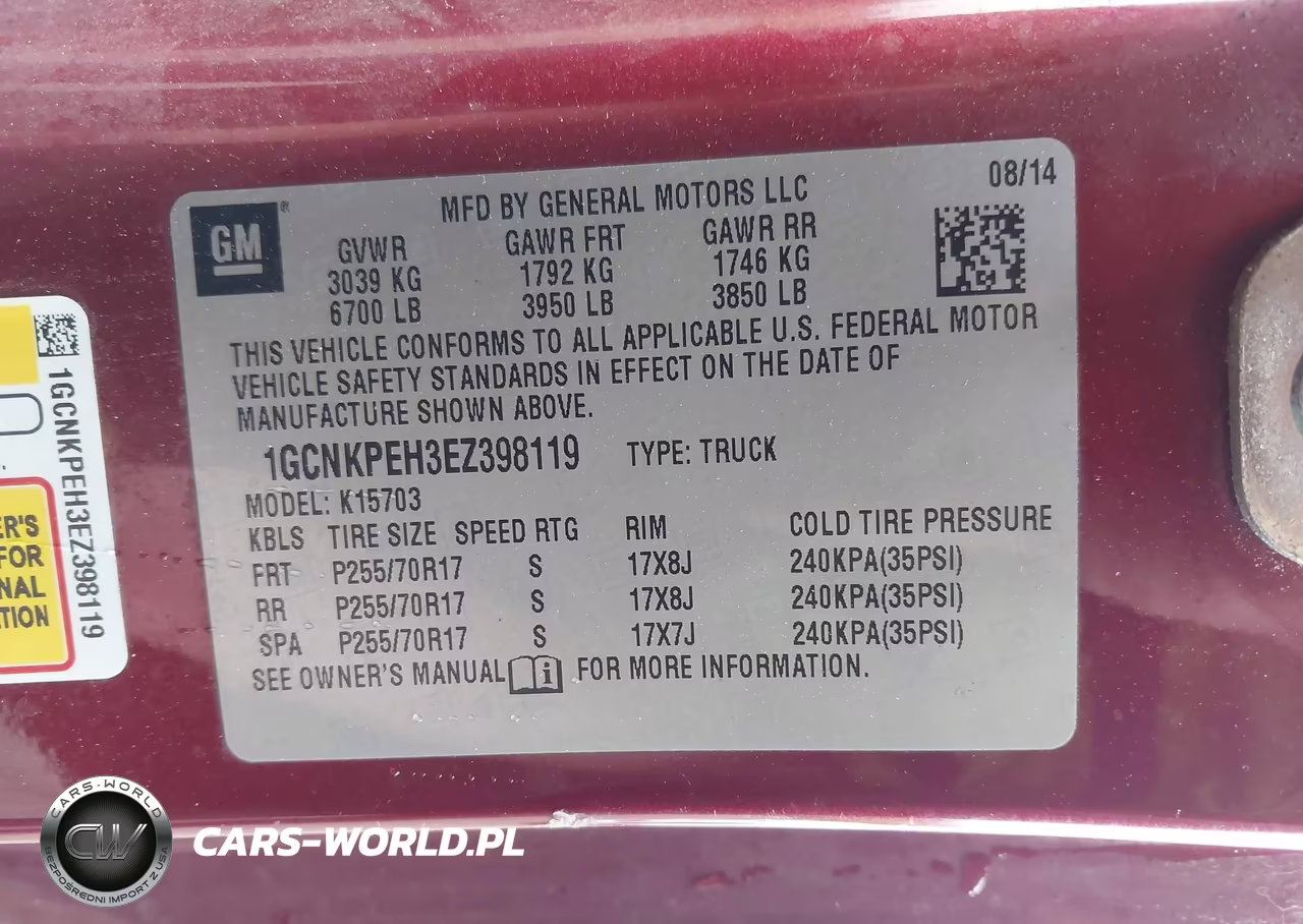 2014 Chevrolet Silverado 1500 Work Truck VIN:1GCNKPEH3EZ398119 - 9