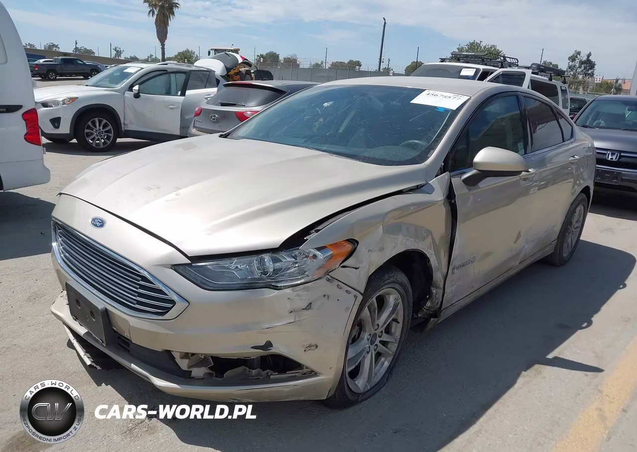 2018 Ford Fusion Hybrid Se VIN:3FA6P0LU5JR146440 - 2