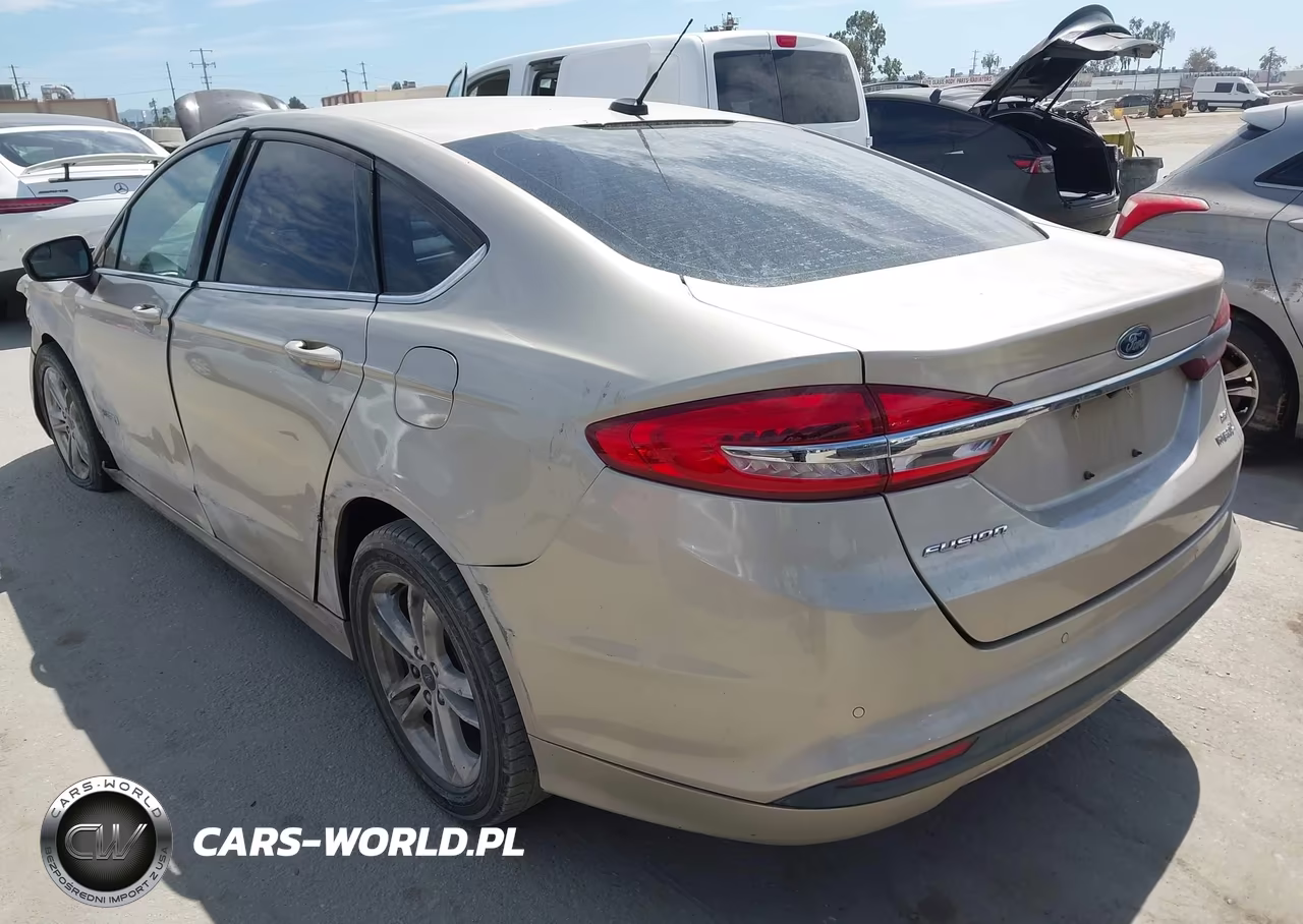 2018 Ford Fusion Hybrid Se VIN:3FA6P0LU5JR146440 - 3