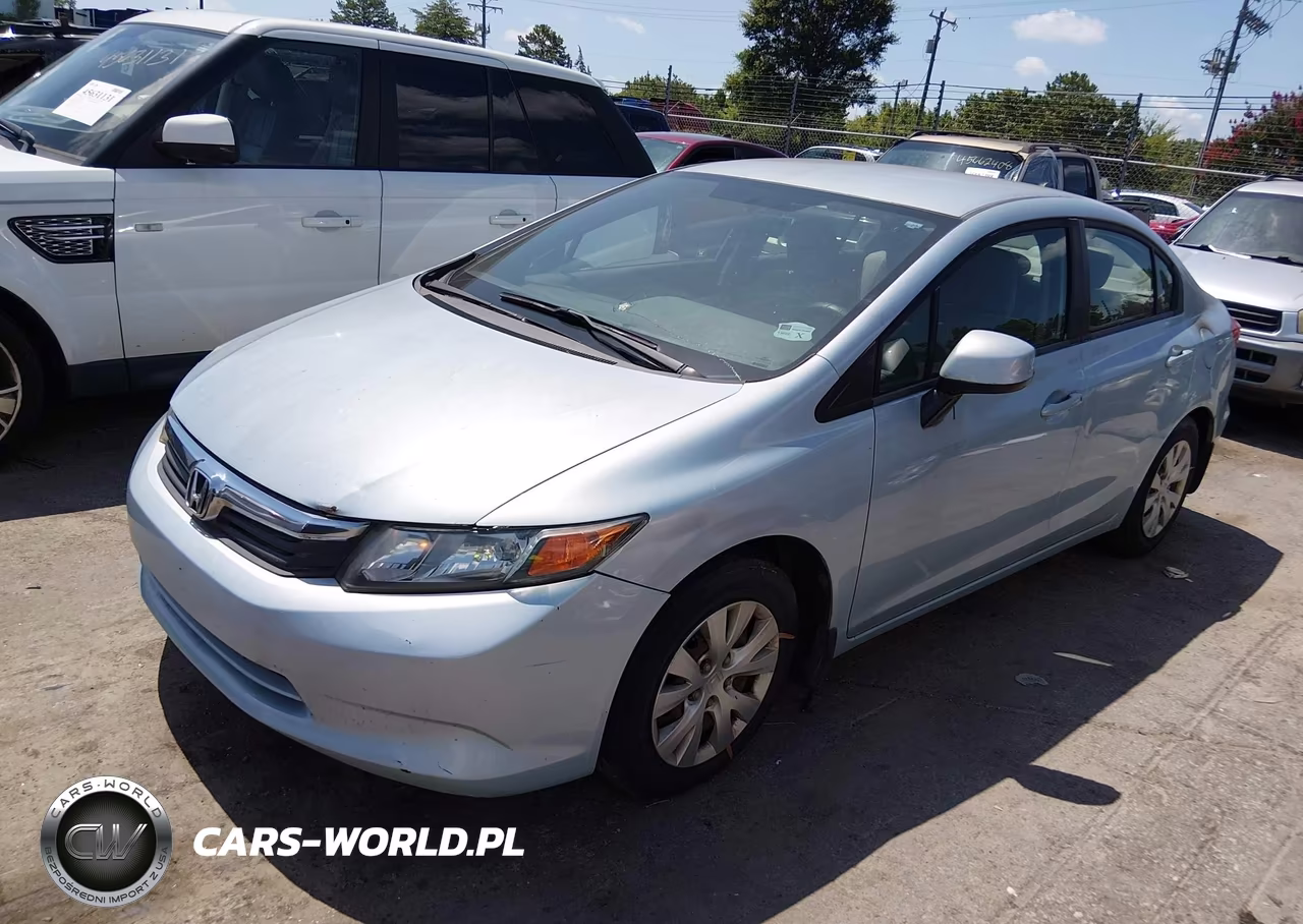 2012 Honda Civic Lx VIN:19XFB2F57CE057150 - 2