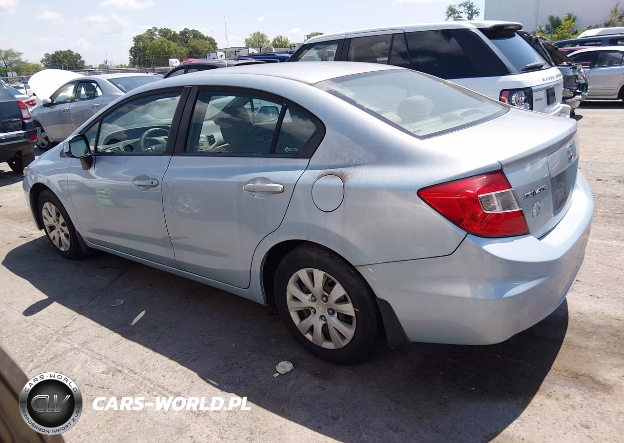 2012 Honda Civic Lx VIN:19XFB2F57CE057150 - 3