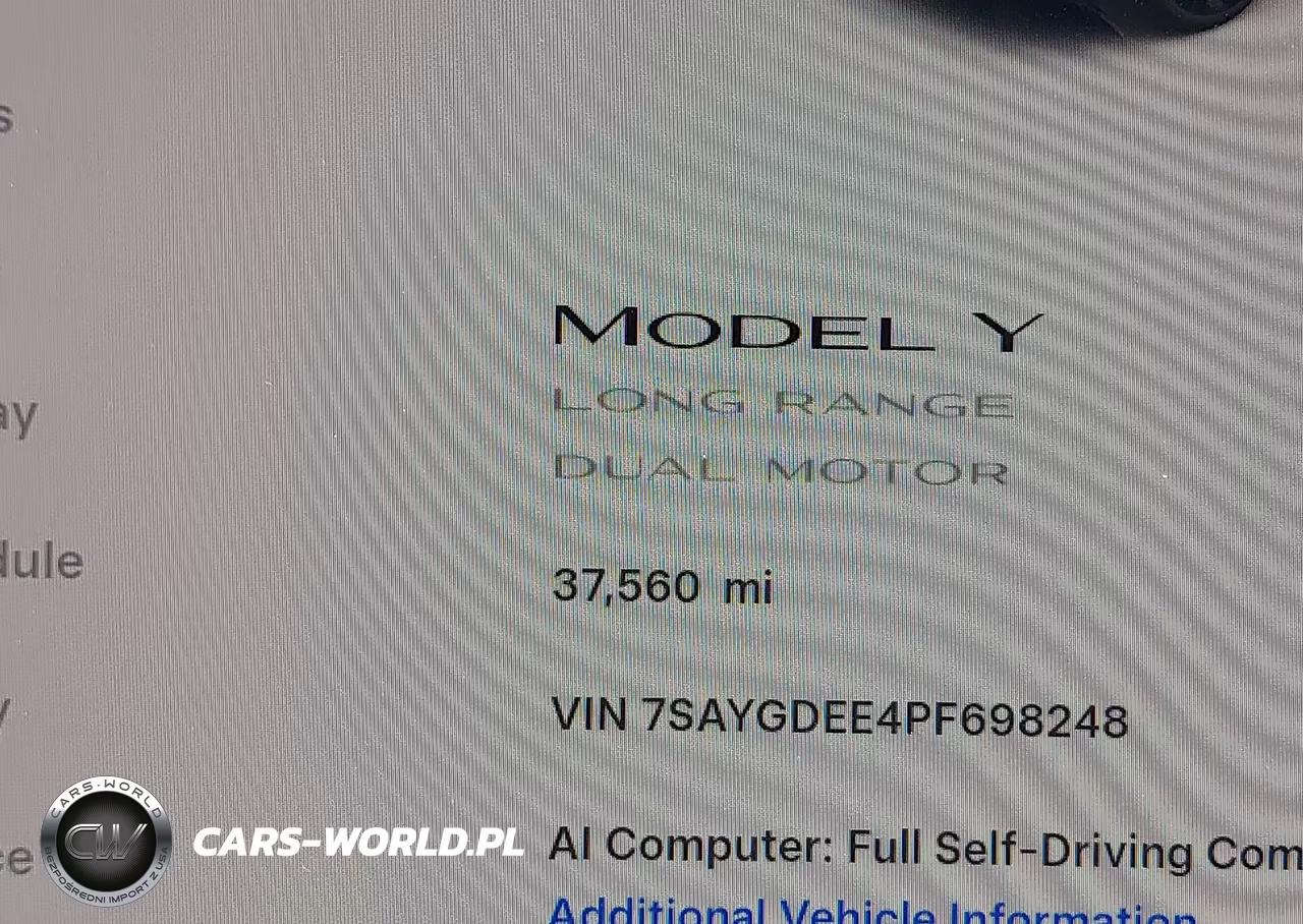 2023 Tesla Model Y Awd-Long Range Dual Motor All-Wheel Drive VIN:7SAYGDEE4PF698248 - 14
