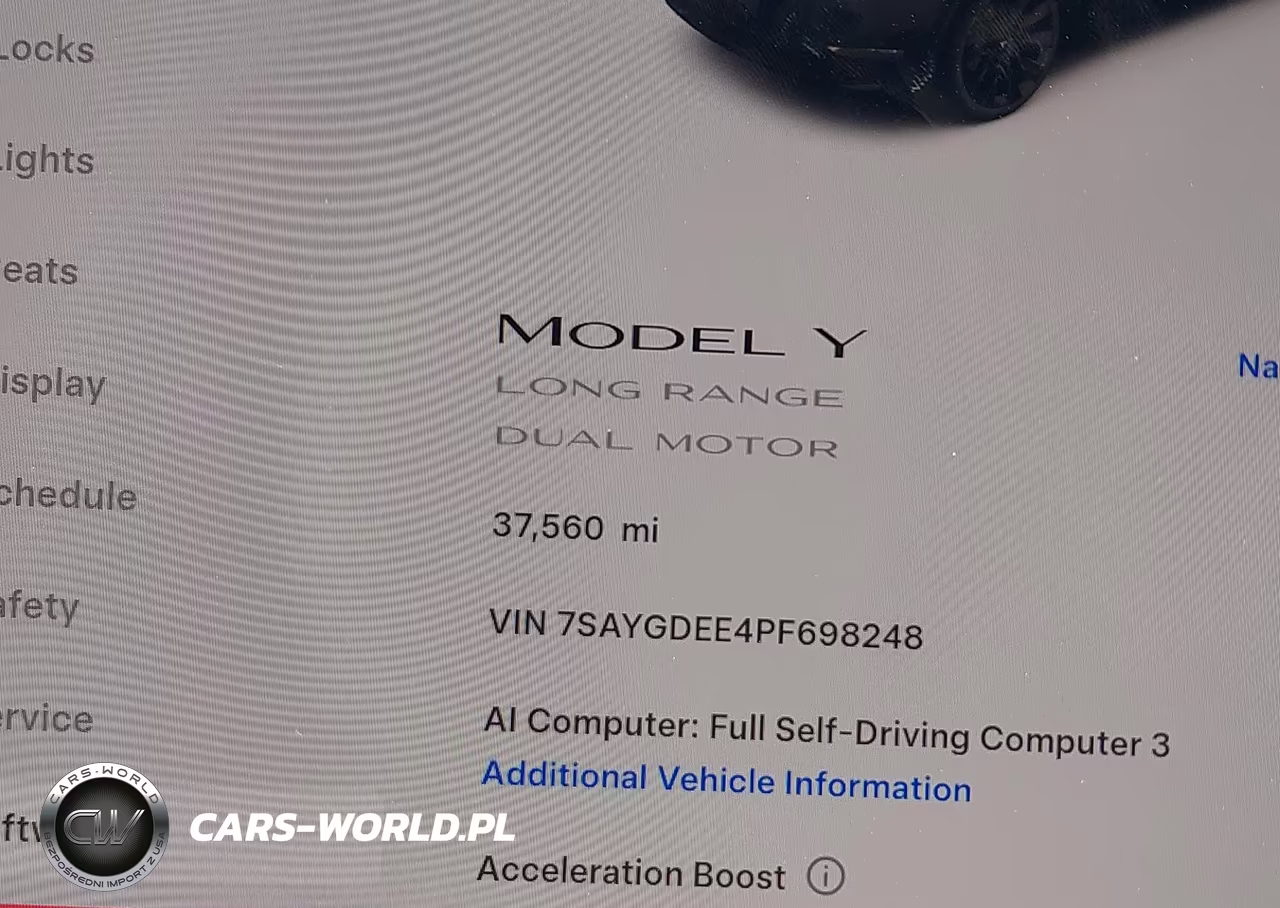 2023 Tesla Model Y Awd-Long Range Dual Motor All-Wheel Drive VIN:7SAYGDEE4PF698248 - 7
