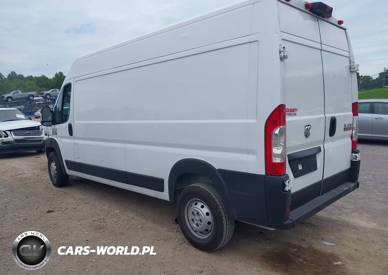 2021 Ram Promaster 2500 High Roof 159 Wb VIN:3C6LRVDG0ME555574 - 3