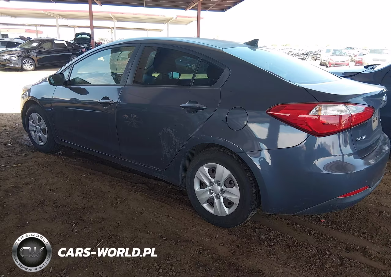 2014 Kia Forte Lx VIN:KNAFK4A6XE5070515 - 3