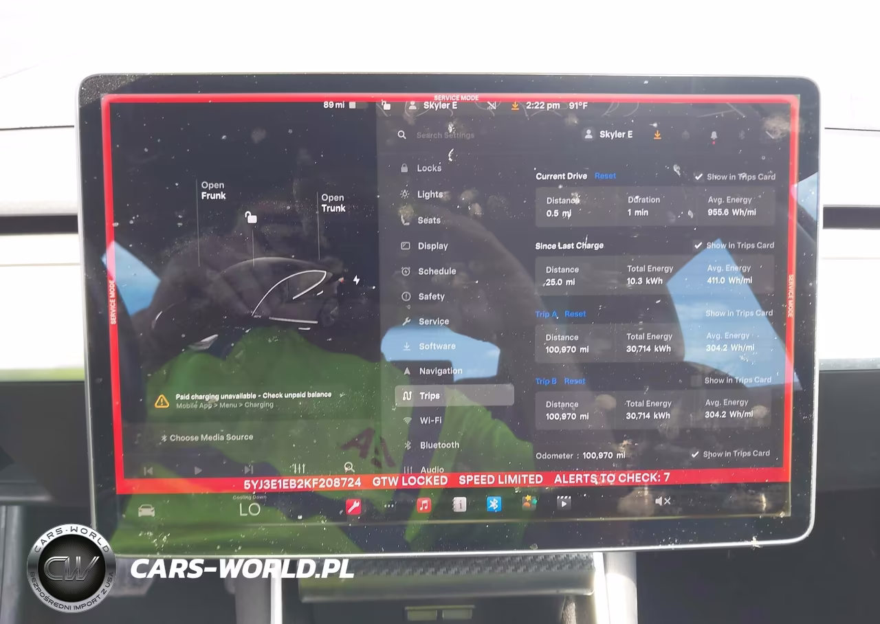 2019 Tesla Model 3 Long Range-Performance VIN:5YJ3E1EB2KF208724 - 7