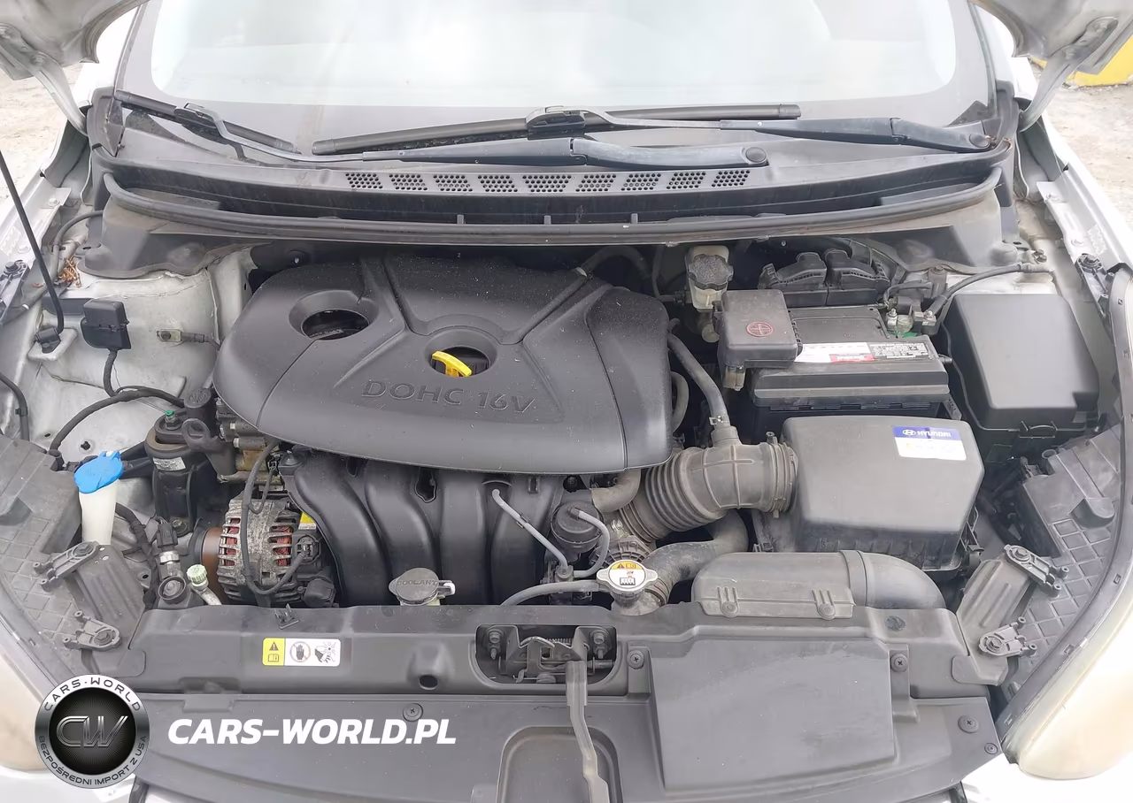 2012 Hyundai Elantra Limited (Ulsan Plant) VIN:KMHDH4AE2CU280363 - 10