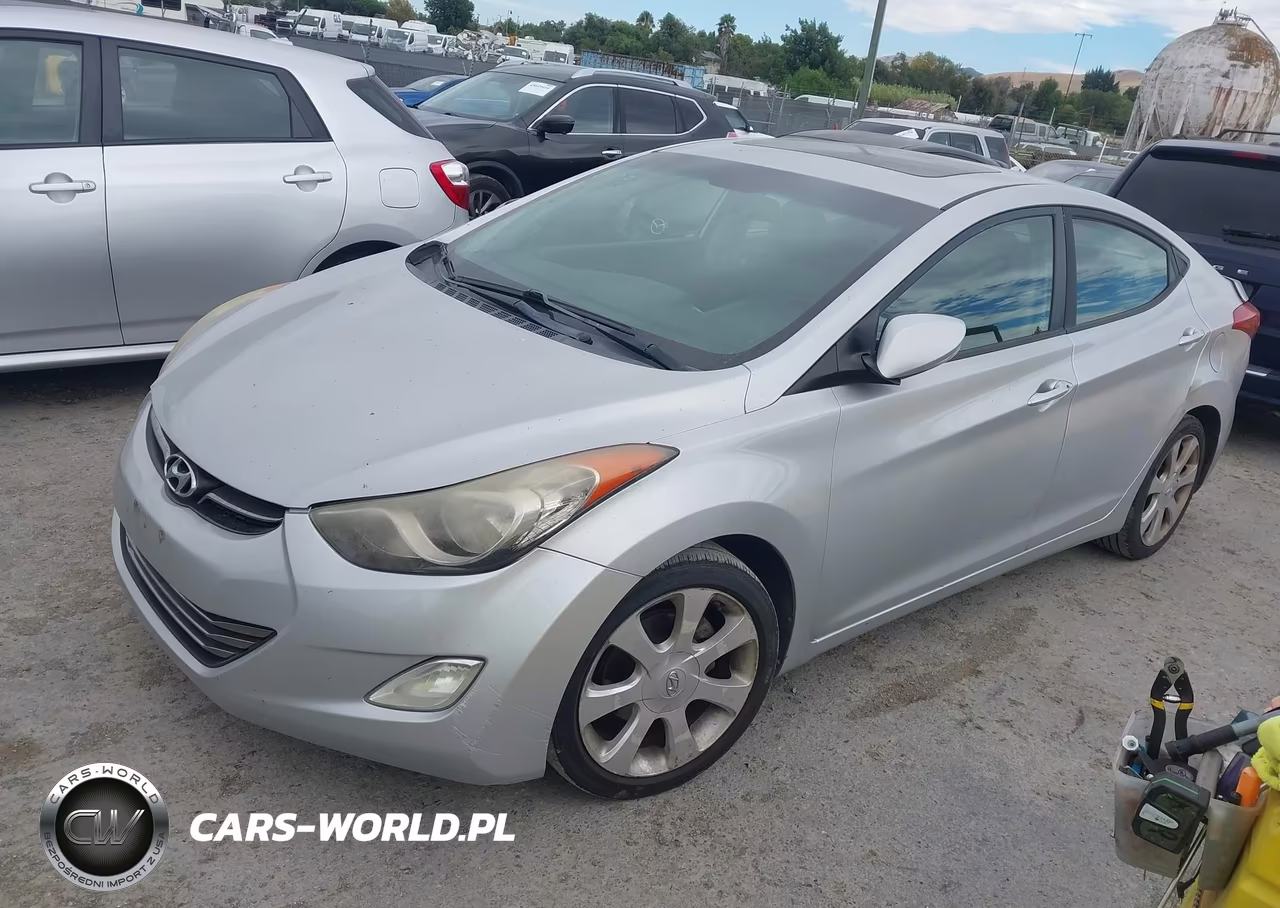 2012 Hyundai Elantra Limited (Ulsan Plant) VIN:KMHDH4AE2CU280363 - 2