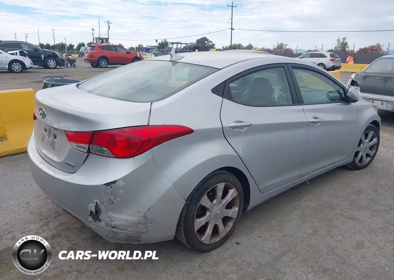 2012 Hyundai Elantra Limited (Ulsan Plant) VIN:KMHDH4AE2CU280363 - 4