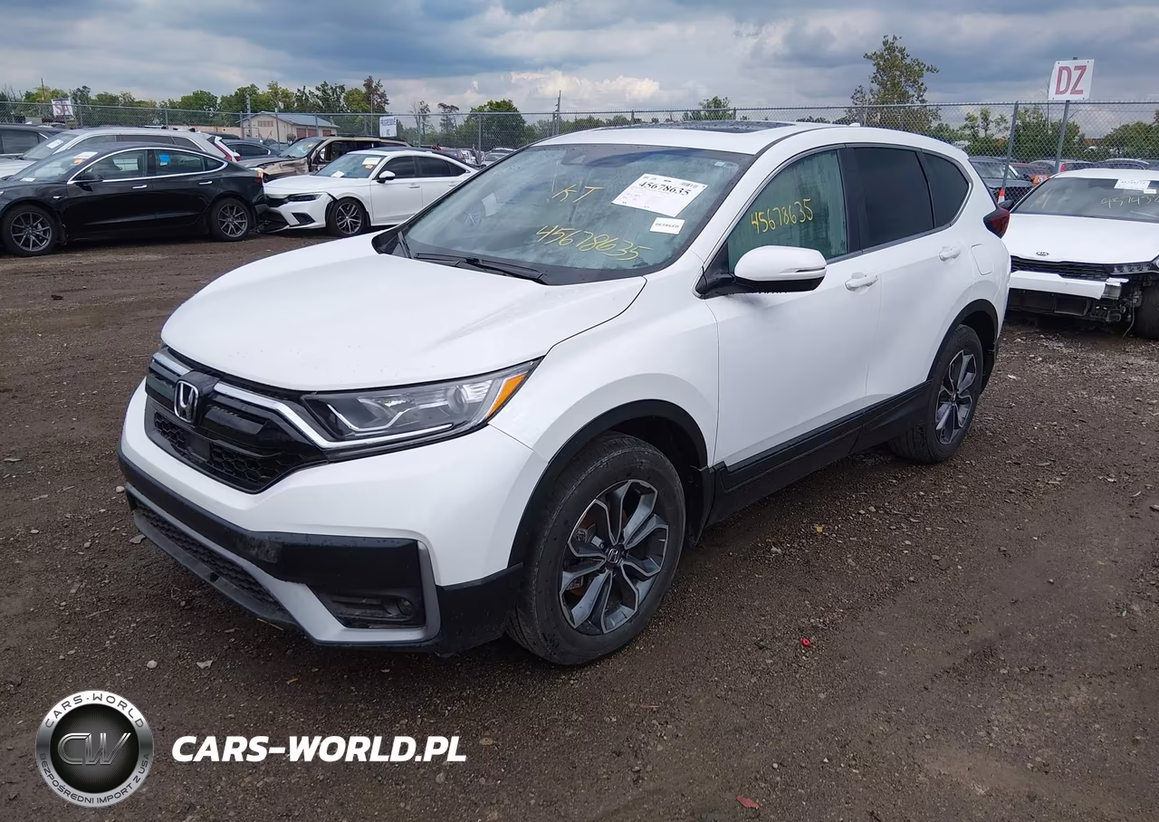2022 Honda Cr-V Awd Ex VIN:7FARW2H5XNE051777 - 2