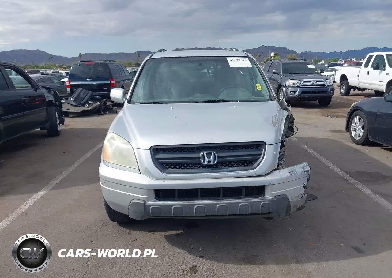 2005 Honda Pilot Ex VIN:5FNYF18425B066766 - 13