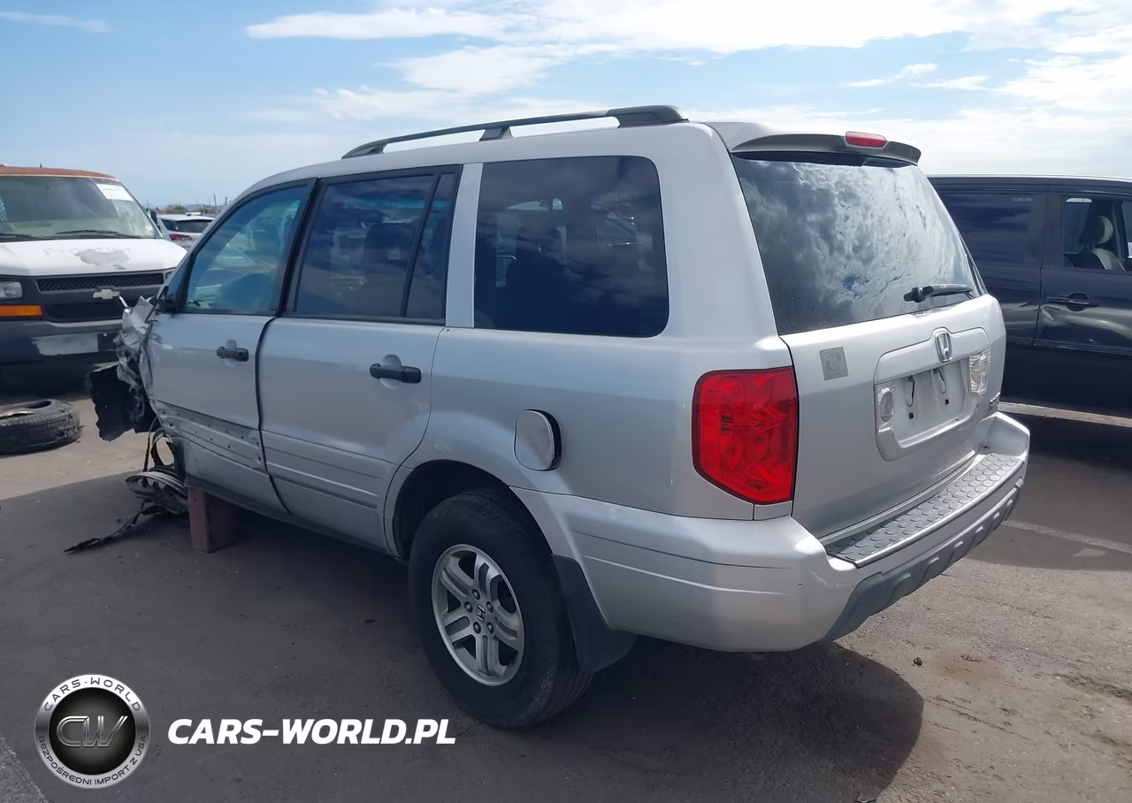 2005 Honda Pilot Ex VIN:5FNYF18425B066766 - 3