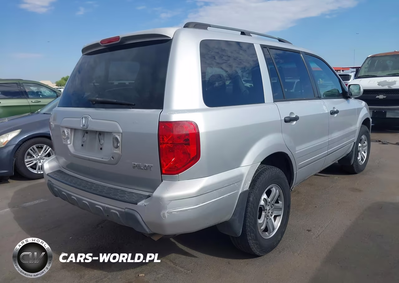 2005 Honda Pilot Ex VIN:5FNYF18425B066766 - 4