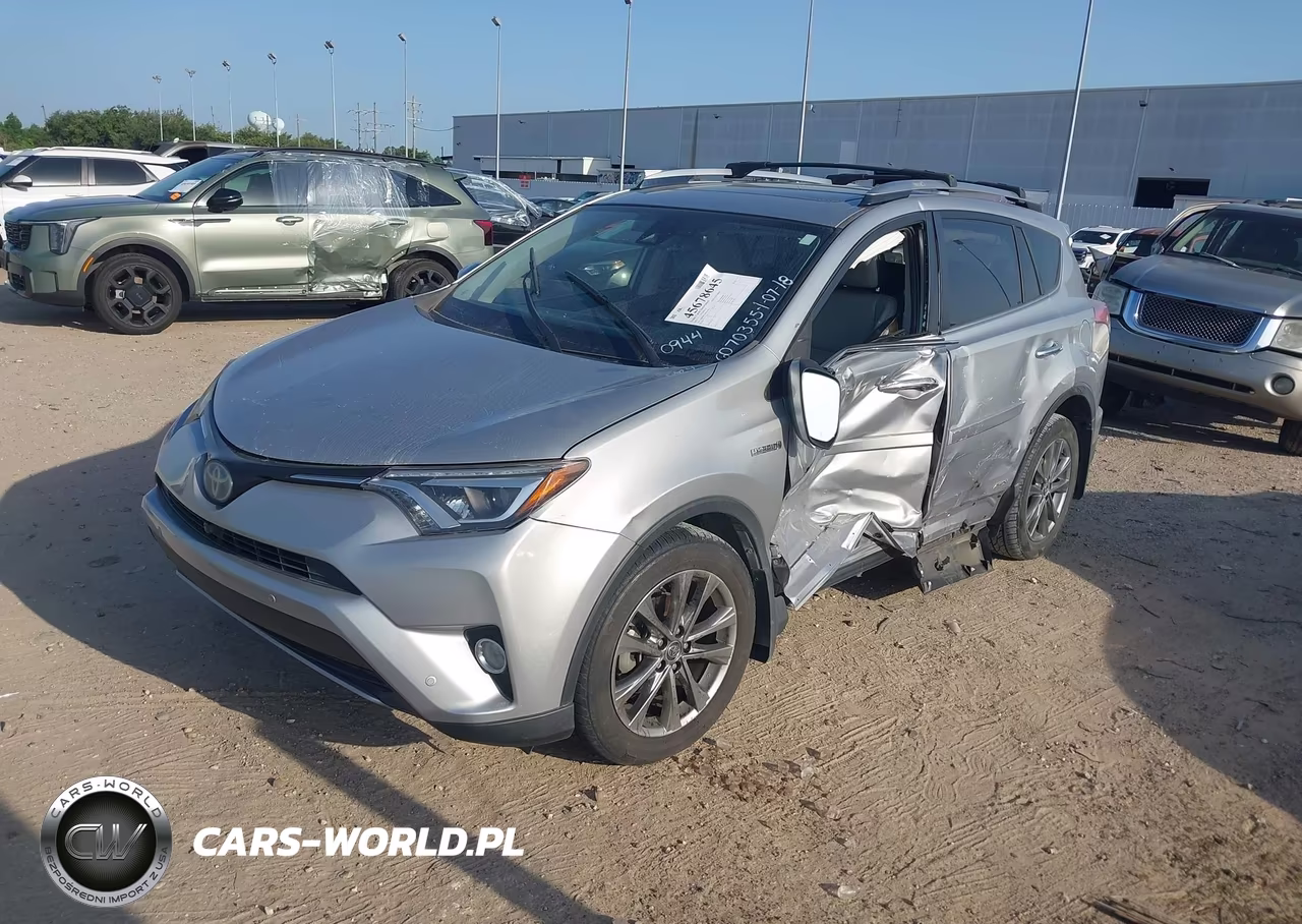 2017 Toyota Rav4 Hybrid Limited VIN:JTMDJREV3HD140944 - 2