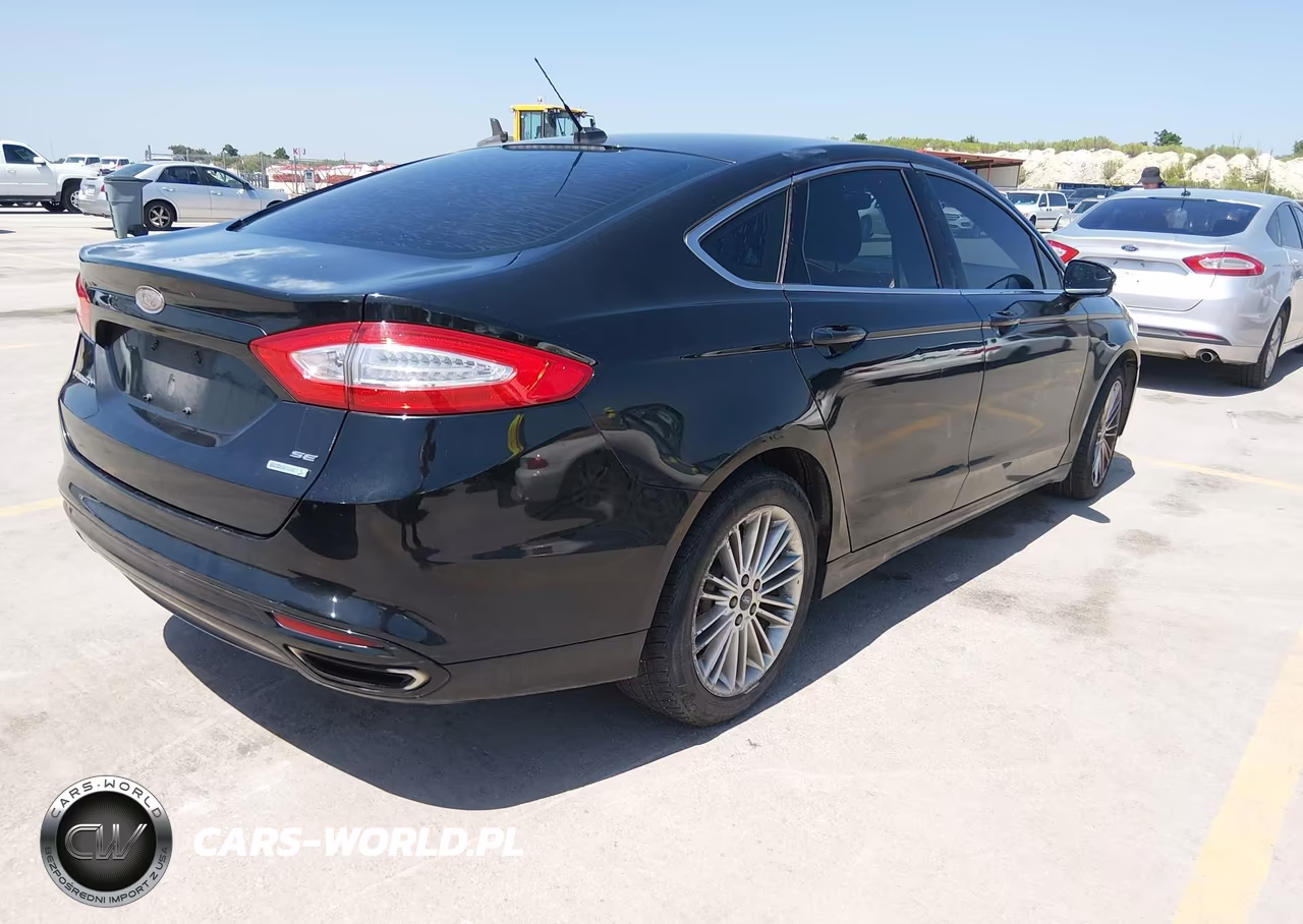 2014 Ford Fusion Se VIN:3FA6P0H96ER358449 - 4