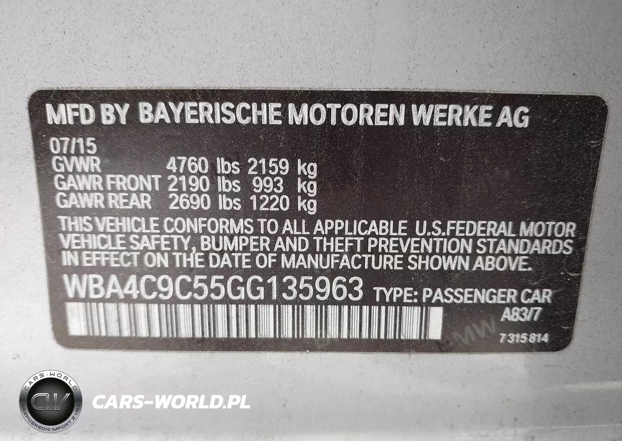 2016 BMW 428I Gran Coupe xDrive VIN:WBA4C9C55GG135963 - 9