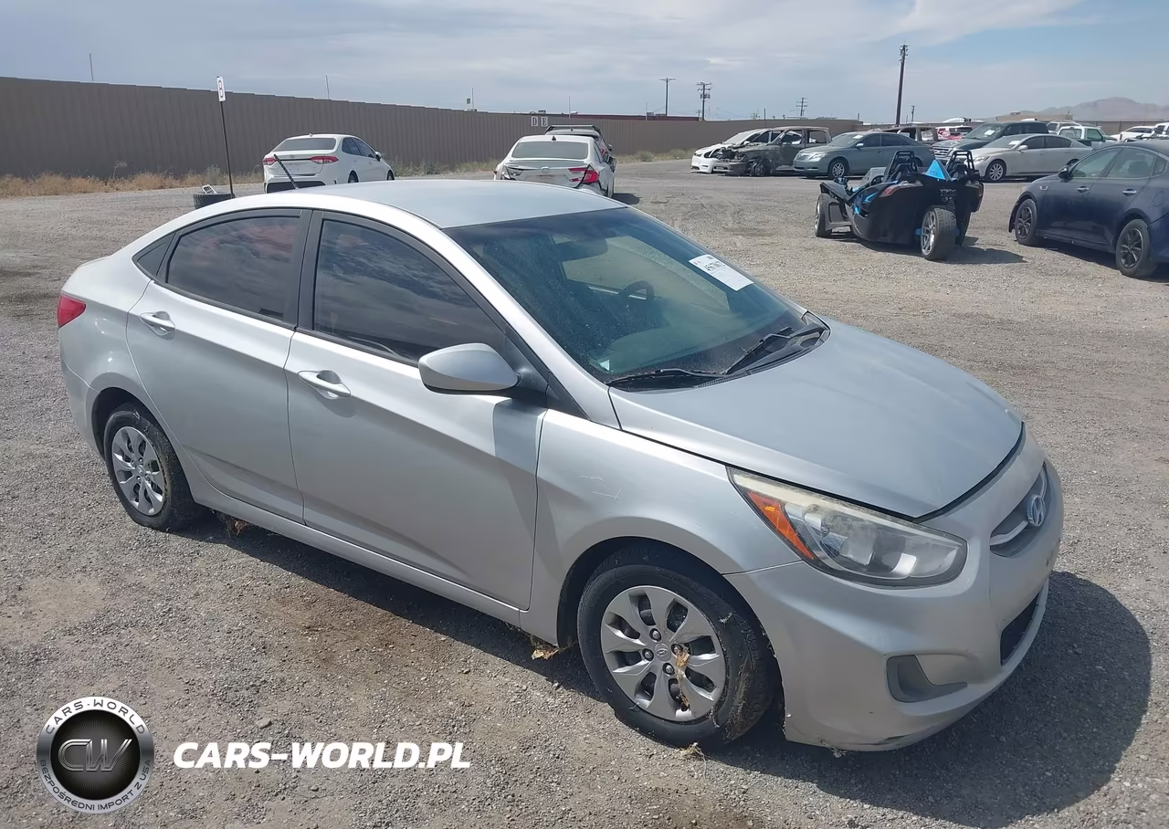 2017 Hyundai Accent Se VIN:KMHCT4AE4HU244448 - 1