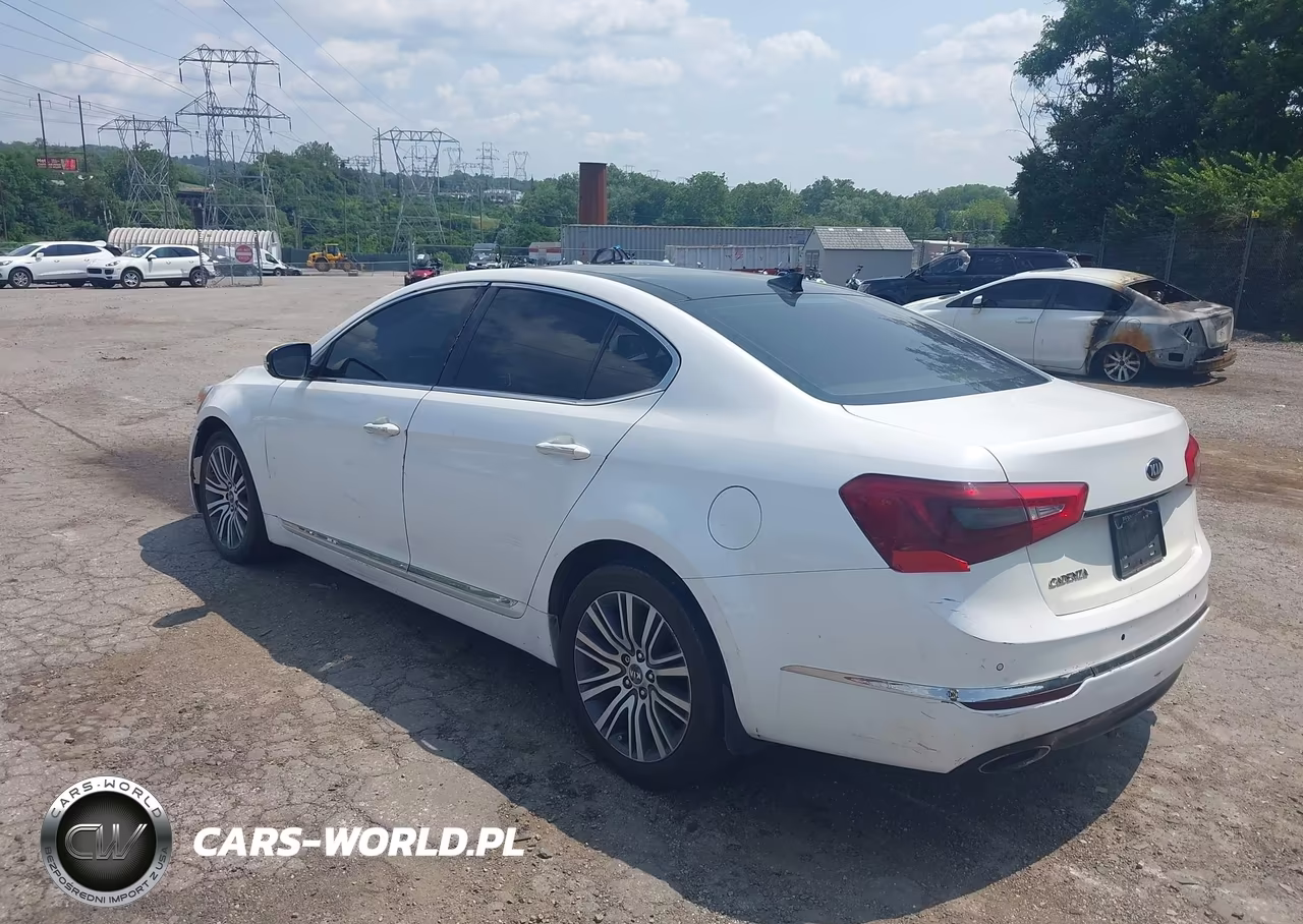 2014 Kia Cadenza Premium VIN:KNALN4D70E5143440 - 3