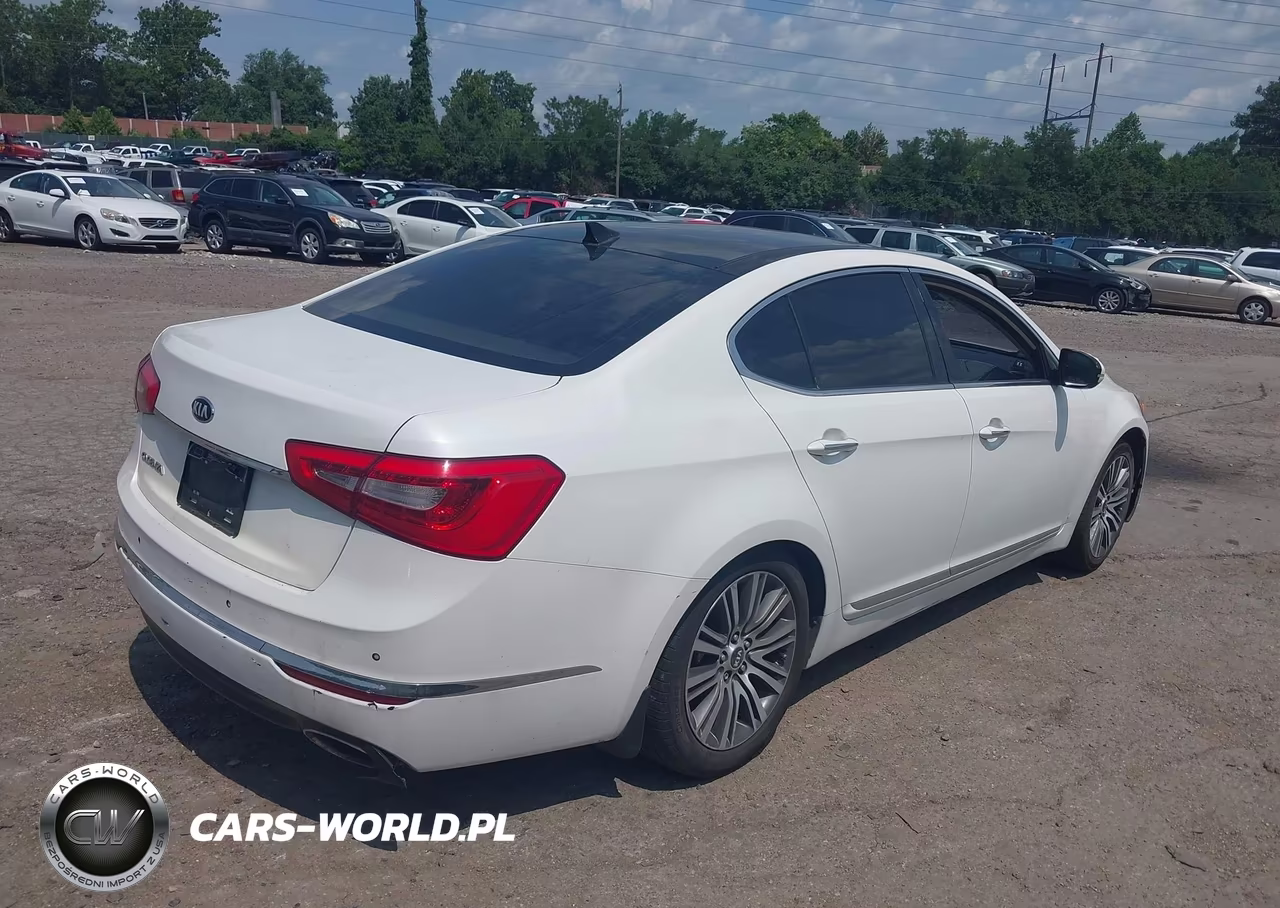 2014 Kia Cadenza Premium VIN:KNALN4D70E5143440 - 4