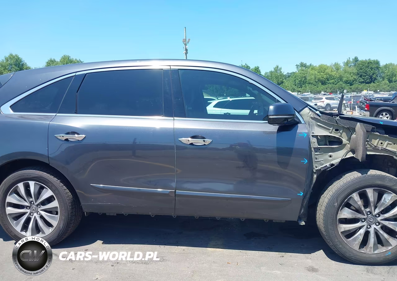 2016 Acura Mdx Technology Acurawatch Plus Packages-Technology Package VIN:5FRYD4H41GB056626 - 13
