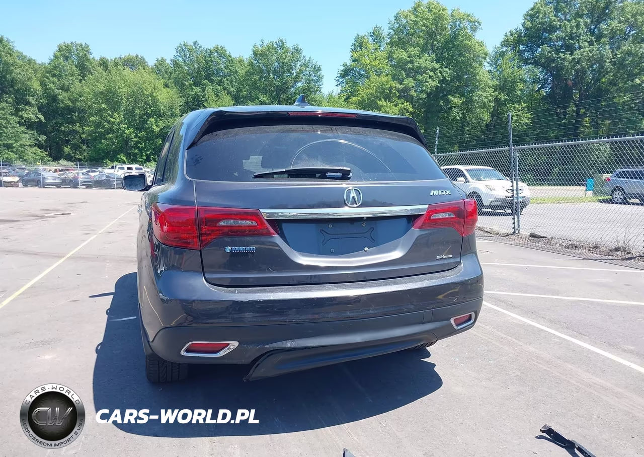2016 Acura Mdx Technology Acurawatch Plus Packages-Technology Package VIN:5FRYD4H41GB056626 - 16
