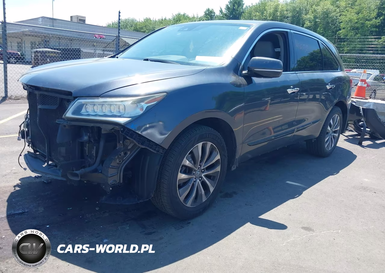 2016 Acura Mdx Technology Acurawatch Plus Packages-Technology Package VIN:5FRYD4H41GB056626 - 2