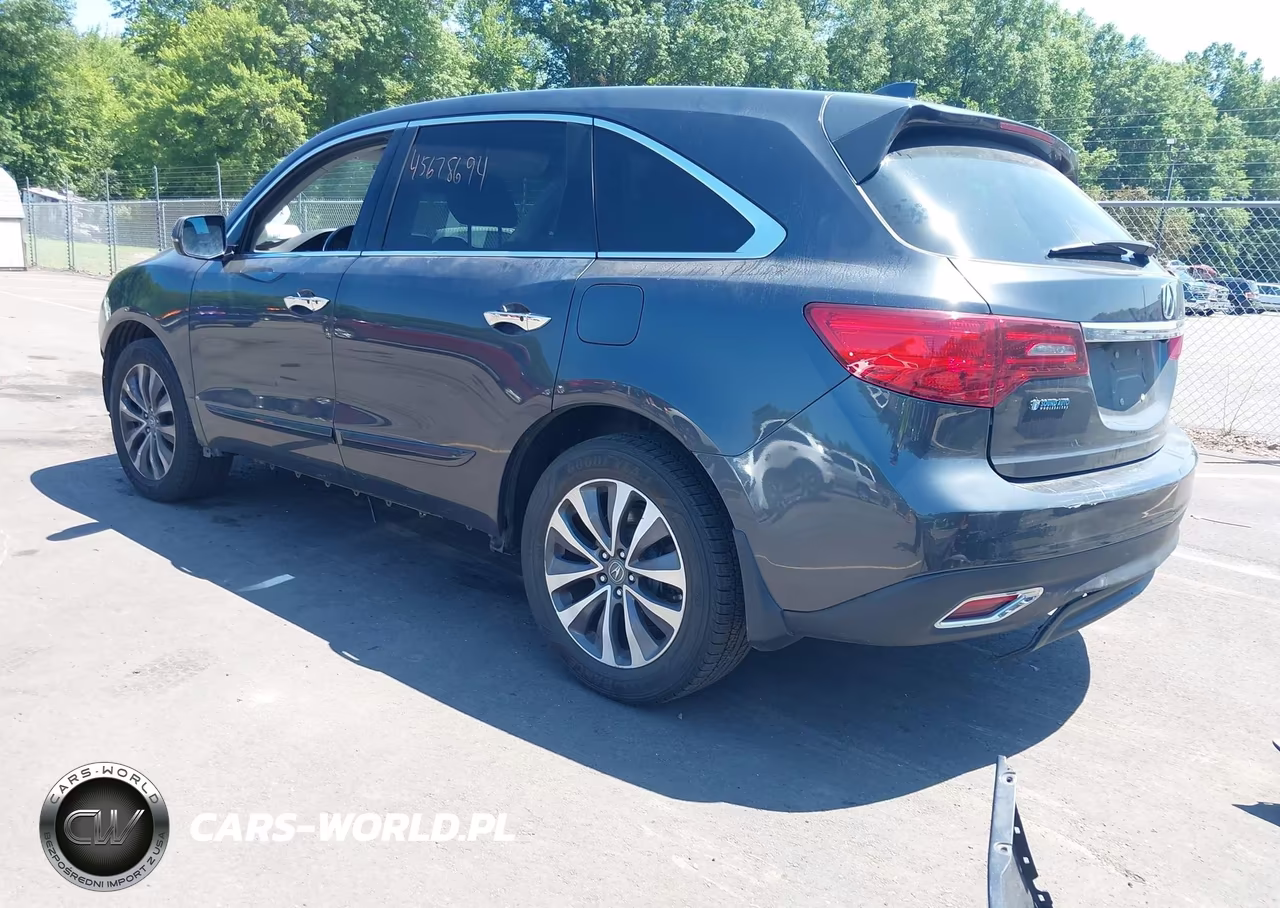 2016 Acura Mdx Technology Acurawatch Plus Packages-Technology Package VIN:5FRYD4H41GB056626 - 3