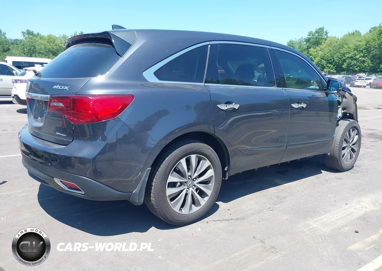 2016 Acura Mdx Technology Acurawatch Plus Packages-Technology Package VIN:5FRYD4H41GB056626 - 4