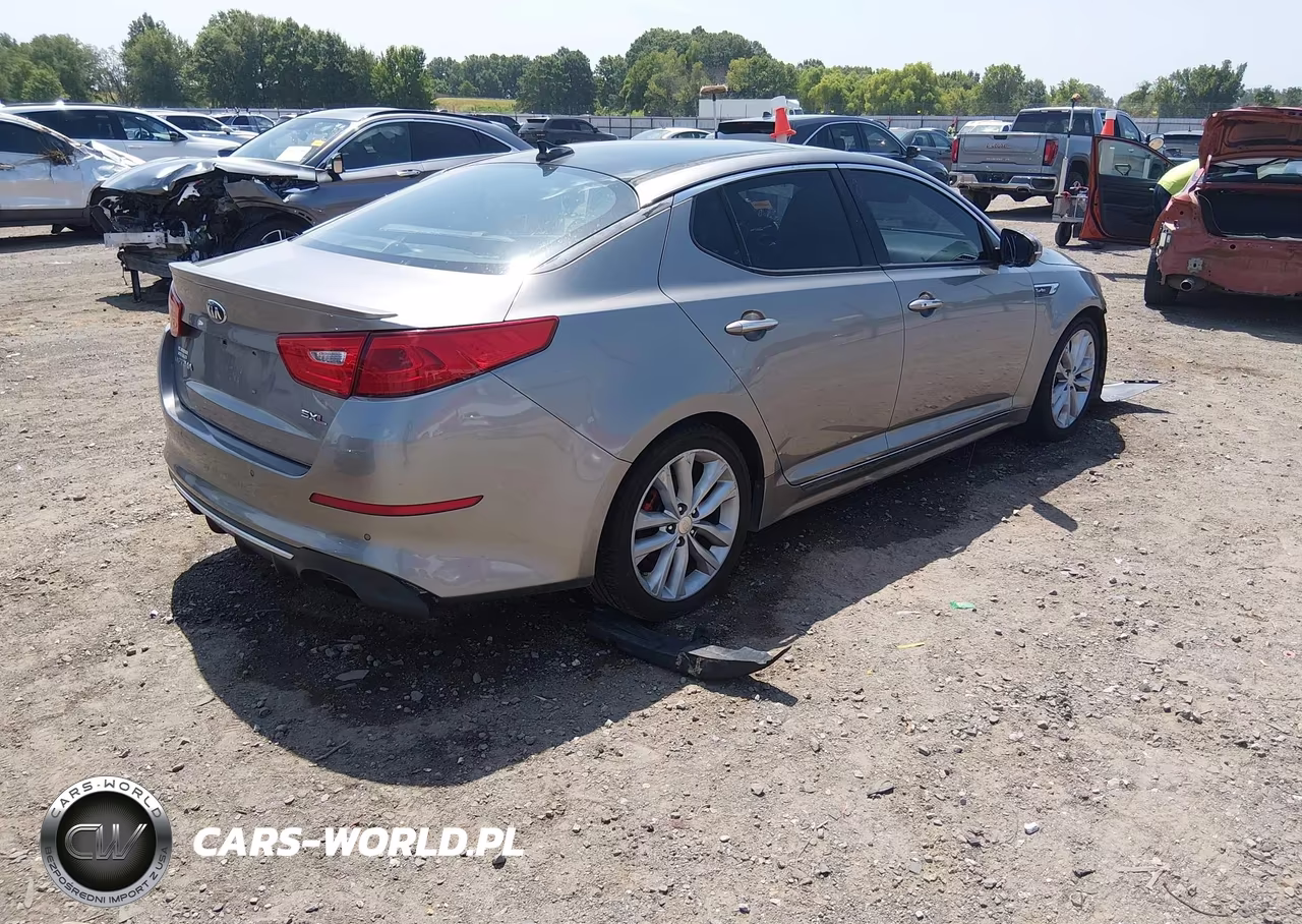 2014 Kia Optima Sxl Turbo VIN:5XXGR4A68EG289598 - 4