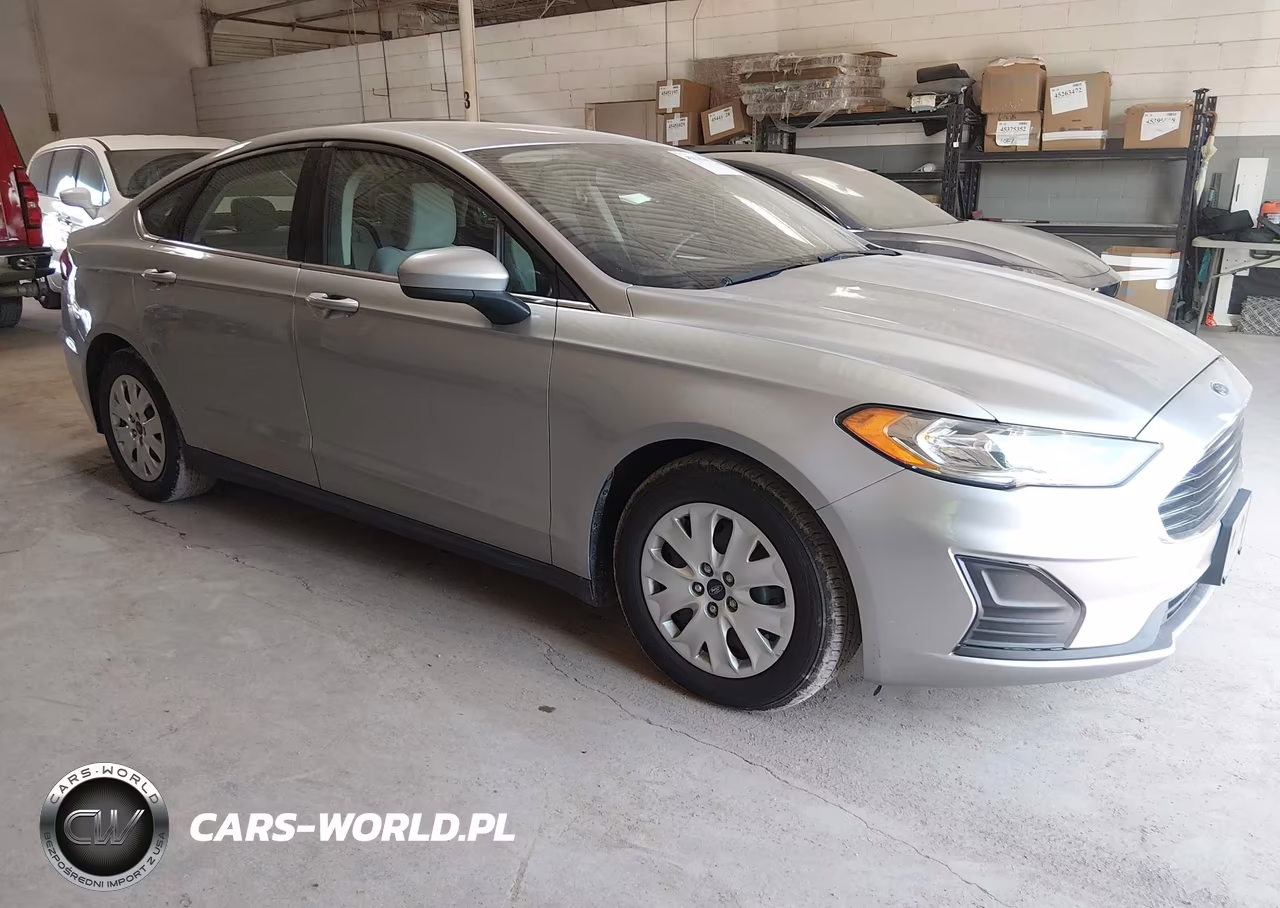 2020 Ford Fusion S VIN:3FA6P0G72LR140389 - 1