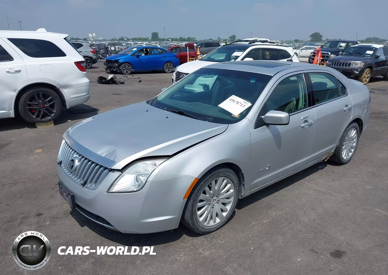 2010 Mercury Milan Hybrid VIN:3MEDM0L32AR604970 - 2