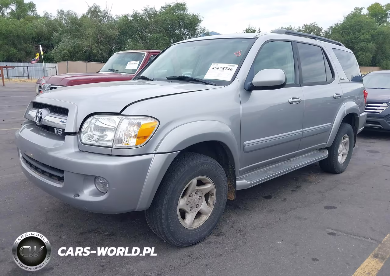 2006 Toyota Sequoia Sr5 V8 VIN:5TDBT44A56S260989 - 2