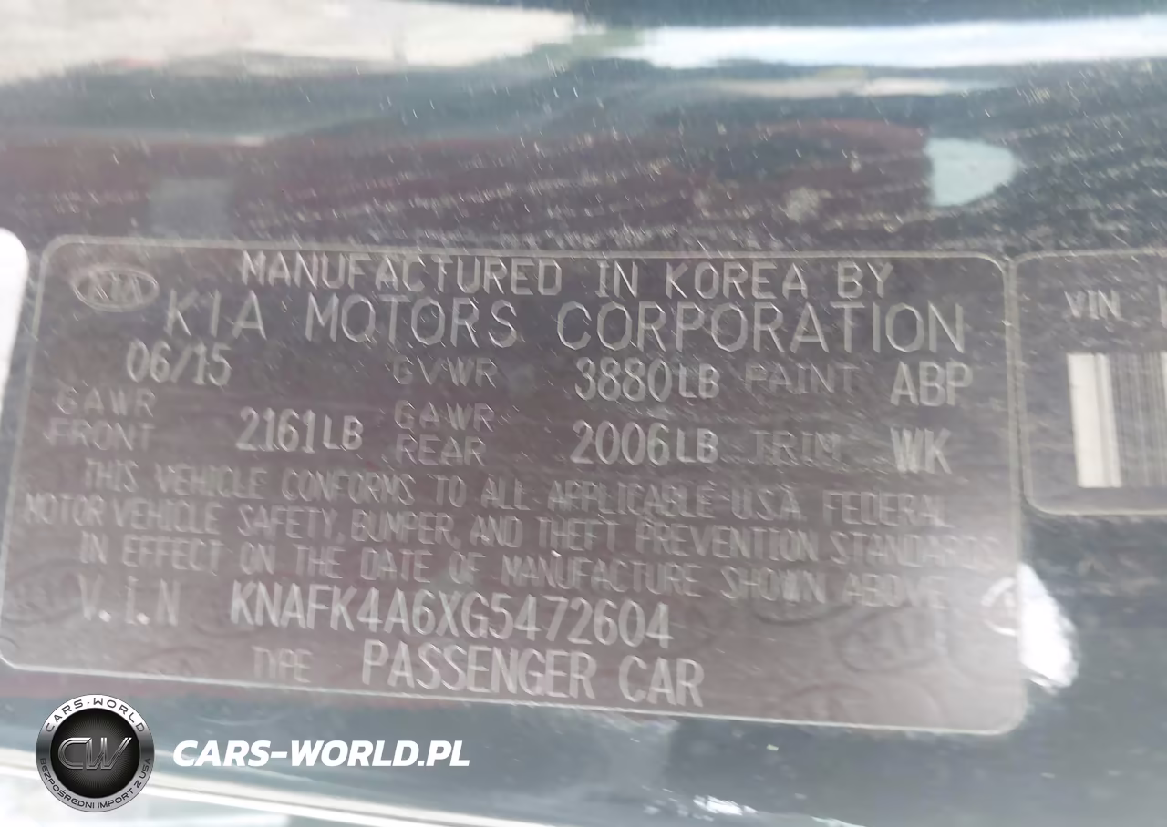 2016 Kia Forte Lx VIN:KNAFK4A6XG5472604 - 9