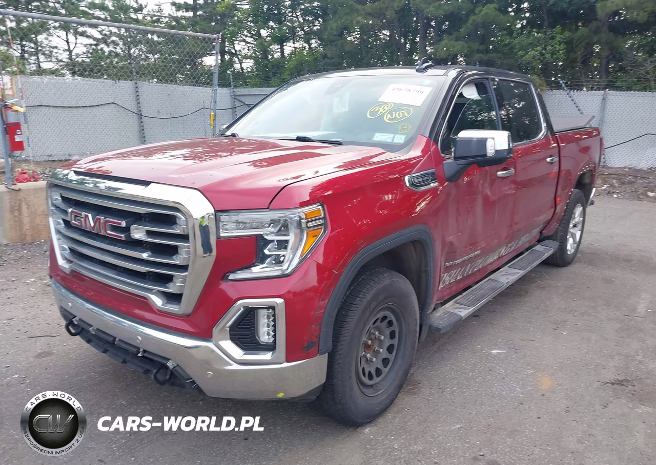 2020 GMC Sierra 1500 4Wd Short Box Slt VIN:1GTU9DED1LZ310488 - 2