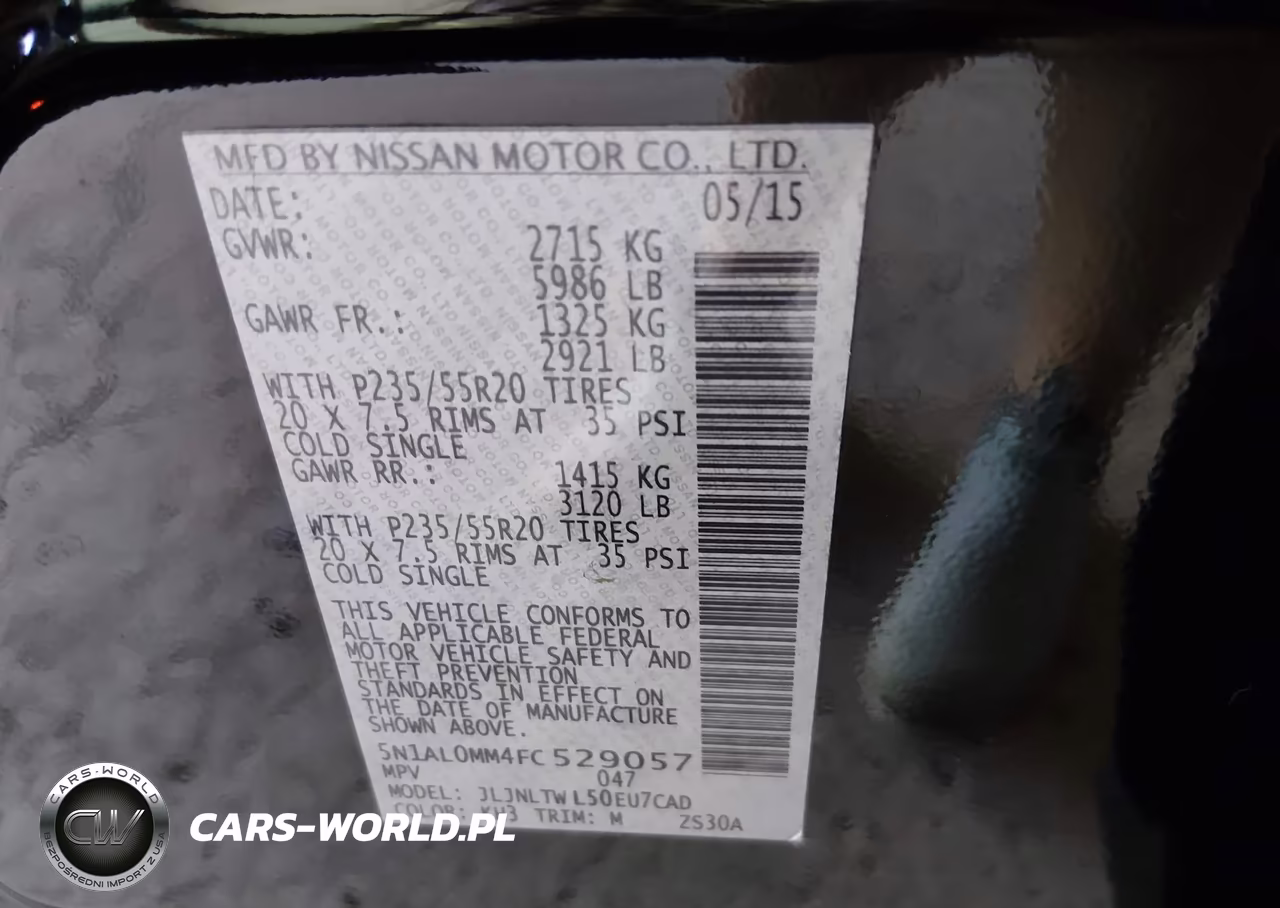 2015 Infiniti Qx60 VIN:5N1AL0MM4FC529057 - 9