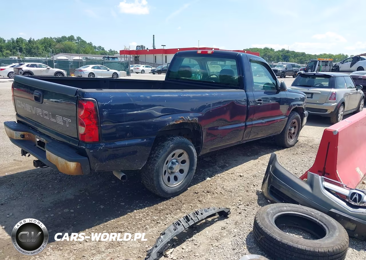 2006 Chevrolet Silverado 1500 Work Truck VIN:3GCEC14X16G237823 - 4