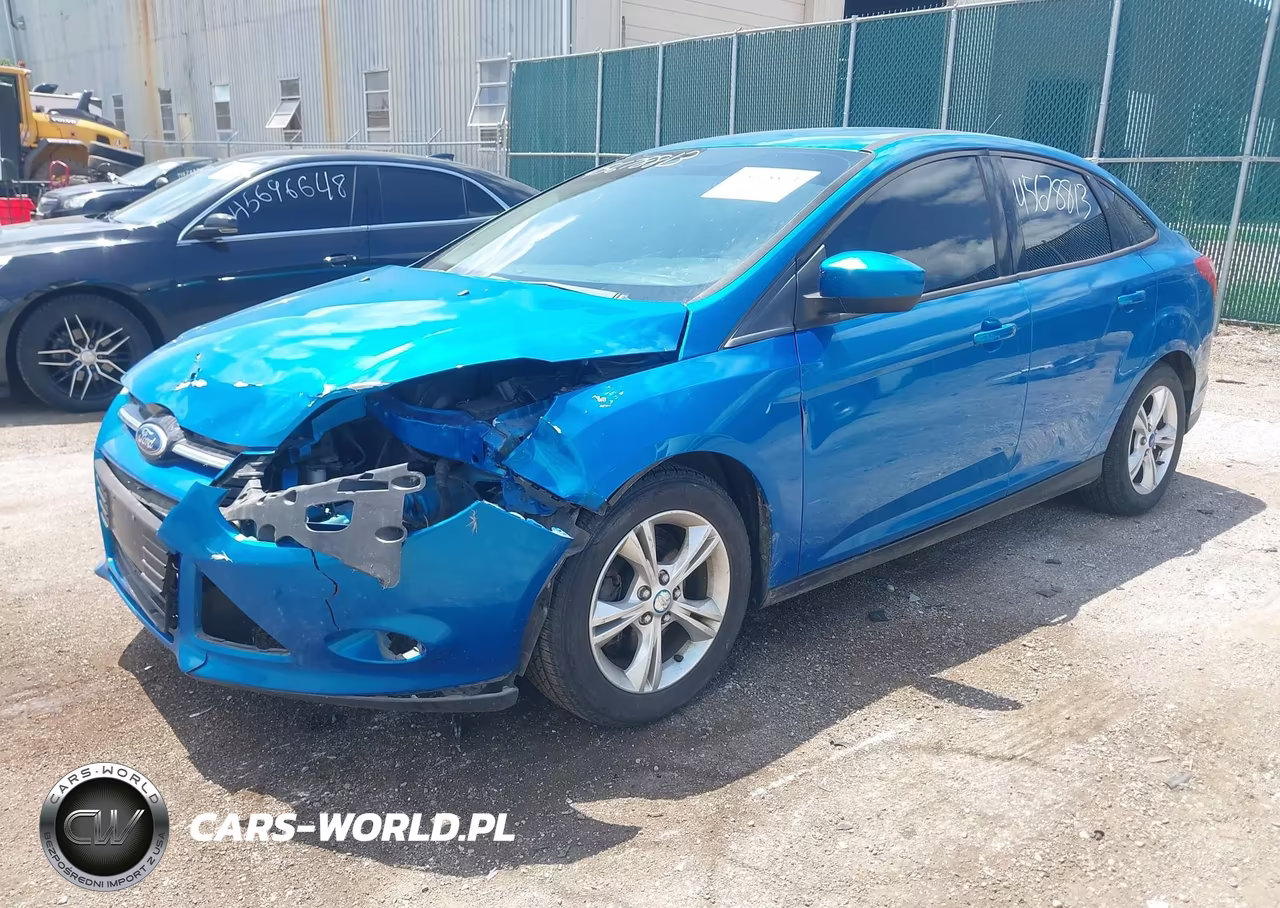 2012 Ford Focus Se VIN:1FAHP3F22CL261504 - 2