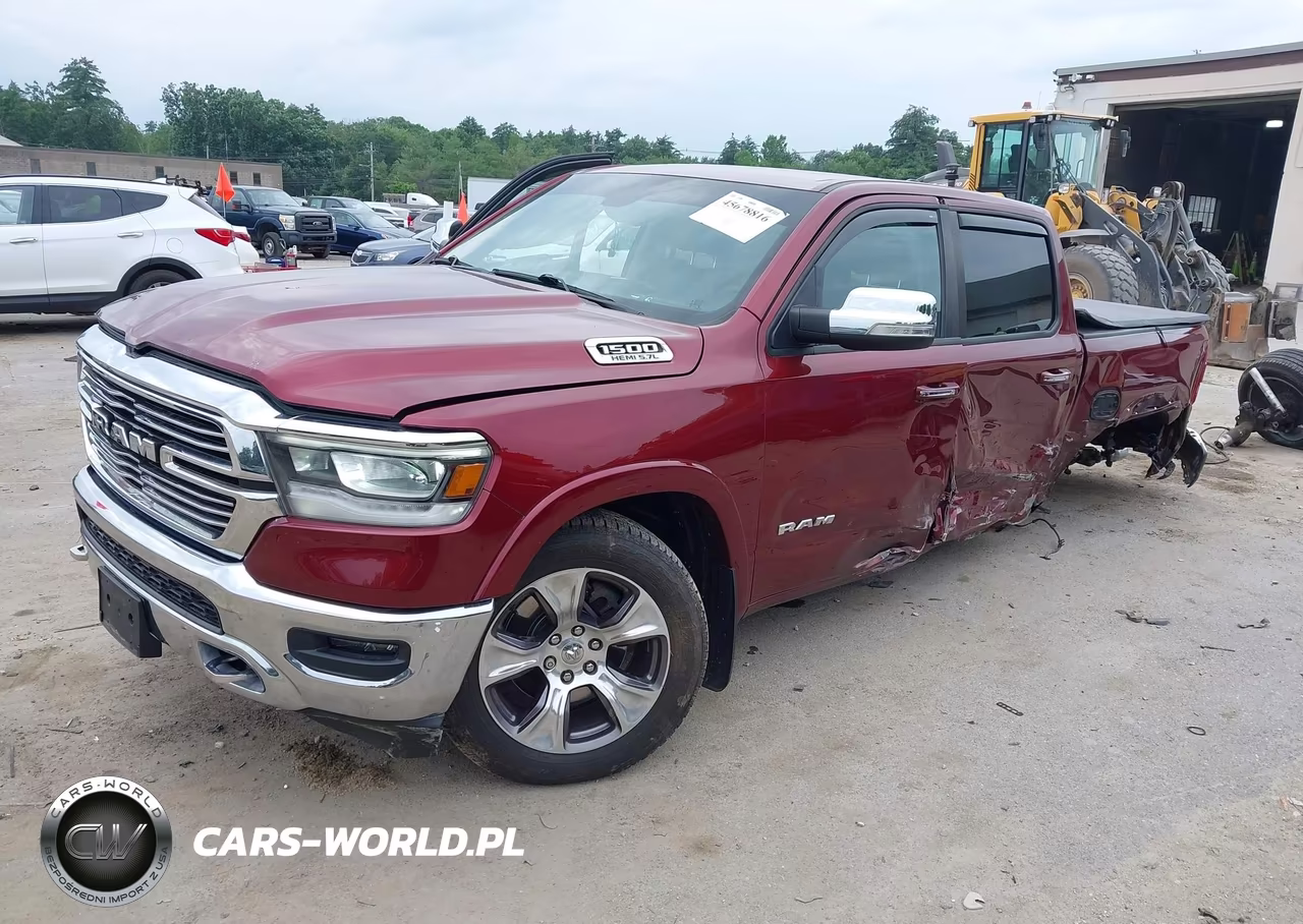 2020 Ram 1500 Laramie 4X4 5'7 Box VIN:1C6SRFJT4LN416545 - 2