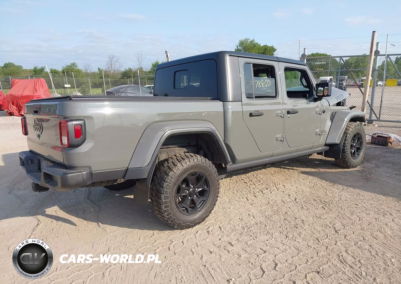 2022 Jeep Gladiator Willys 4X4 VIN:1C6HJTAG7NL157017 - 4