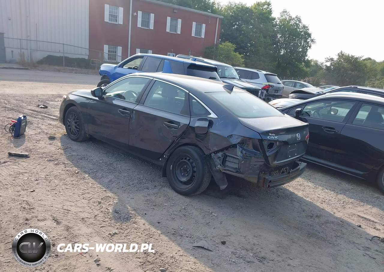 2022 Honda Civic Lx VIN:2HGFE2F2XNH523482 - 3