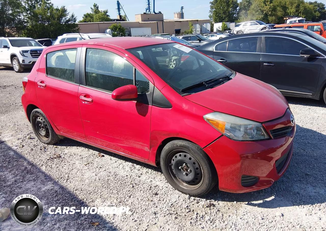 2014 Toyota Yaris Le (Tmc-Cbu Plant)
